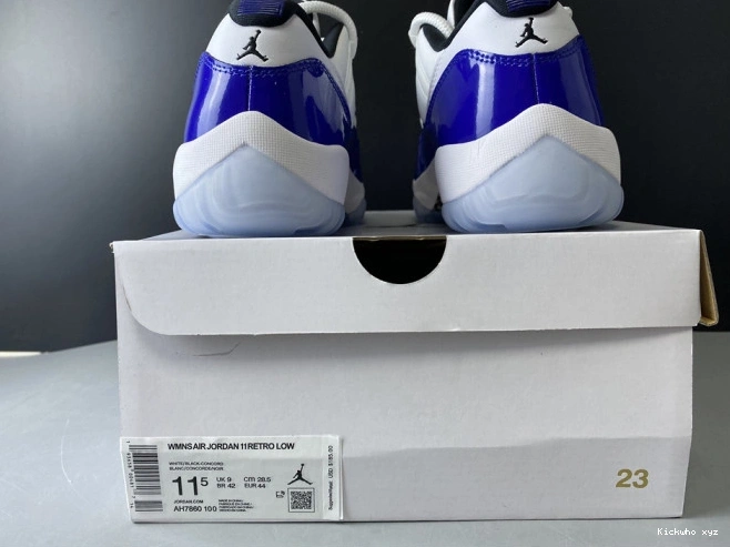 Retro Air 11 Concord White Low AH7860-100 Jordan 0821